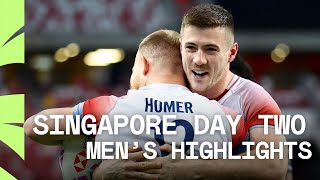 GB keep Madrid qualifying hopes alive with HUGE win | HSBC SVNS Singapore Day Two Men's Highlights by World Rugby 59,163 views 2 weeks ago 9 minutes, 58 seconds