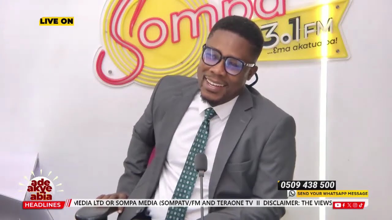 ADE AKYE ABIA WITH NANA KWAME NKWANTABISA ON SOMPA 93.1FM/TV || 04/03/26