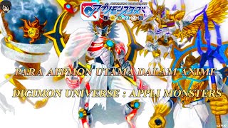 PARA APPMON UTAMA DALAM ANIME DIGIMON UNIVERSE : APPLI MONSTERS - (BAHASA INDONESIA)