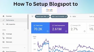 How To Add Blogger To Google Search Console | Submit Your Blogger Blog to Google Search Console