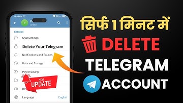 How To DELETE Telegram Account 2024 Permanently [NEW UPDATE] | Telegram Account Delete Kaise Kare