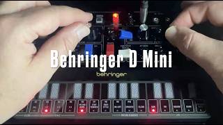 Behringer D Mini - Acid Jam Demo