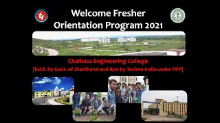 Orientation program for freshers (2021-2025) | Welcome session | 31st January 2022) | CEC (Techno)