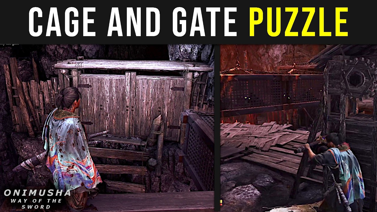 Onimusha Way of the Sword - Cage and Gate Puzzle Guide (The Demon