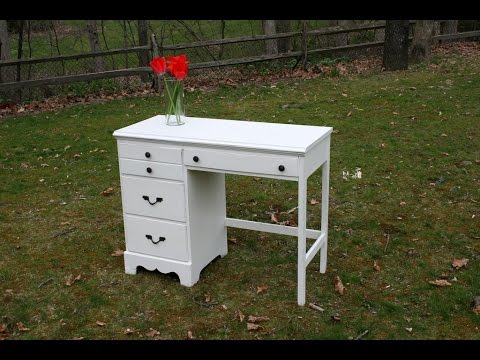 How To Paint Laminate Furniture Youtube