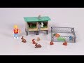 Playmobil country rabbit pen with hutch unboxing  speed build