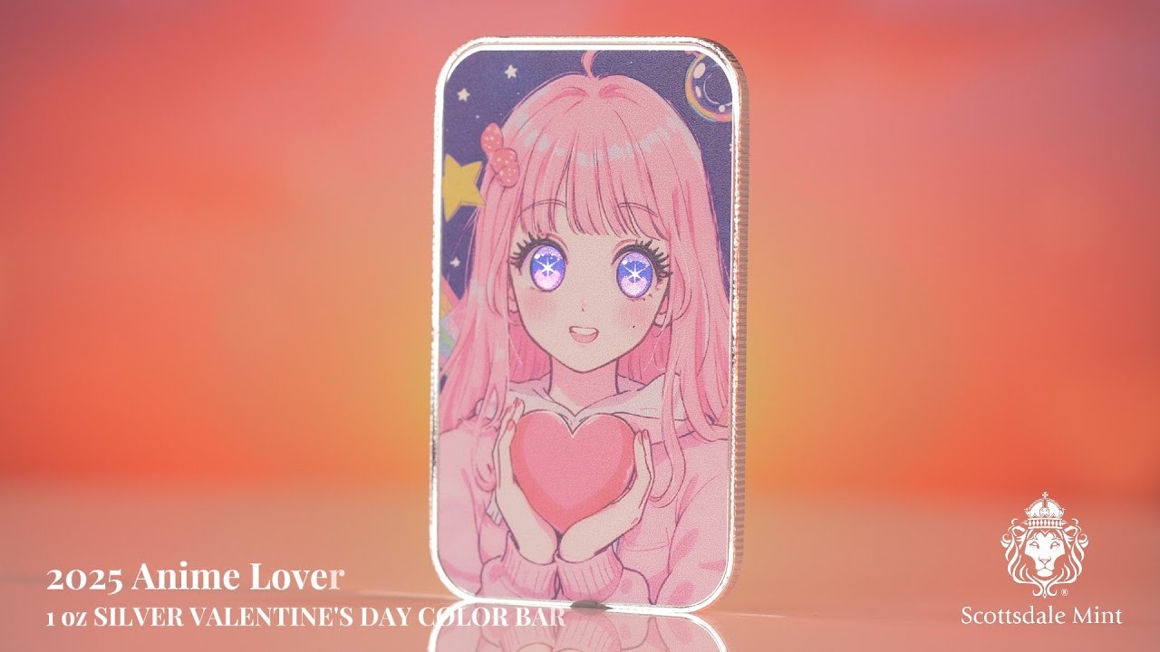 Anime Lover 1 oz Silver Color Bar