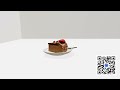 Create 3D Food Model Video Animations in MP4 with AR QR Code | ar-code.com