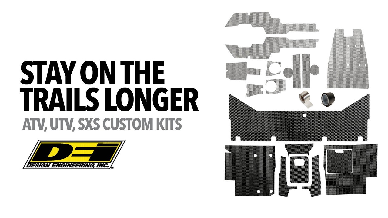 BOUNDARIES / 4枚セット 2014-2025 Kawasaki Teryx SXS - Heat Shield Kit - Design