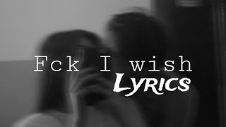 Levent Geiger - fck i wish (Lyric Video)slowed TNCs