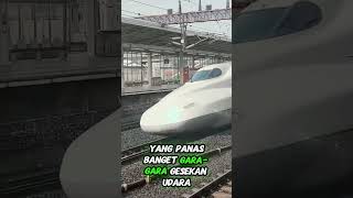 Kenapa Rel Kereta Cepat Jepang Disemprot Air?