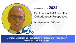Occlusion Tmd From The Orthodontists Perspective Domingo Martin Dds Md