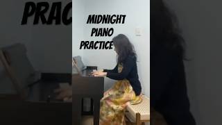 Midnight piano practice #piano #midnightpiano #practice