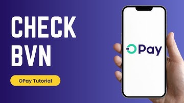 How to Check Your BVN on Opay App