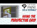 How to use the PERSPECTIVE RULER/GRID in CLIP STUDIO PAINT (EX/PRO)