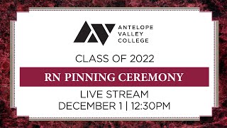 RN Pinning Ceremony Class Of 2022