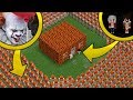 1,000,000 DE EL PAYASO IT VS CASA DE MAGMA | ¿PODREMOS SOBREVIVIR? MINECRAFT TROLL + ROLEPLAY