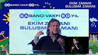 Ekim Zamanı Buluşma Zamanı Güler Sabancı Açılış Konuşması 2024