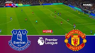 🔴LIVE : Everton vs Manchester United - Premier League 2025/26 - Video Game Simulation screenshot 1