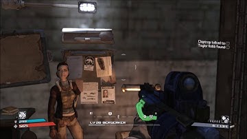 Borderlands. Side Quest: Middle of Nowhere No More: "Scoot on Back."