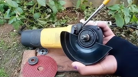 Electric angle grinder machine