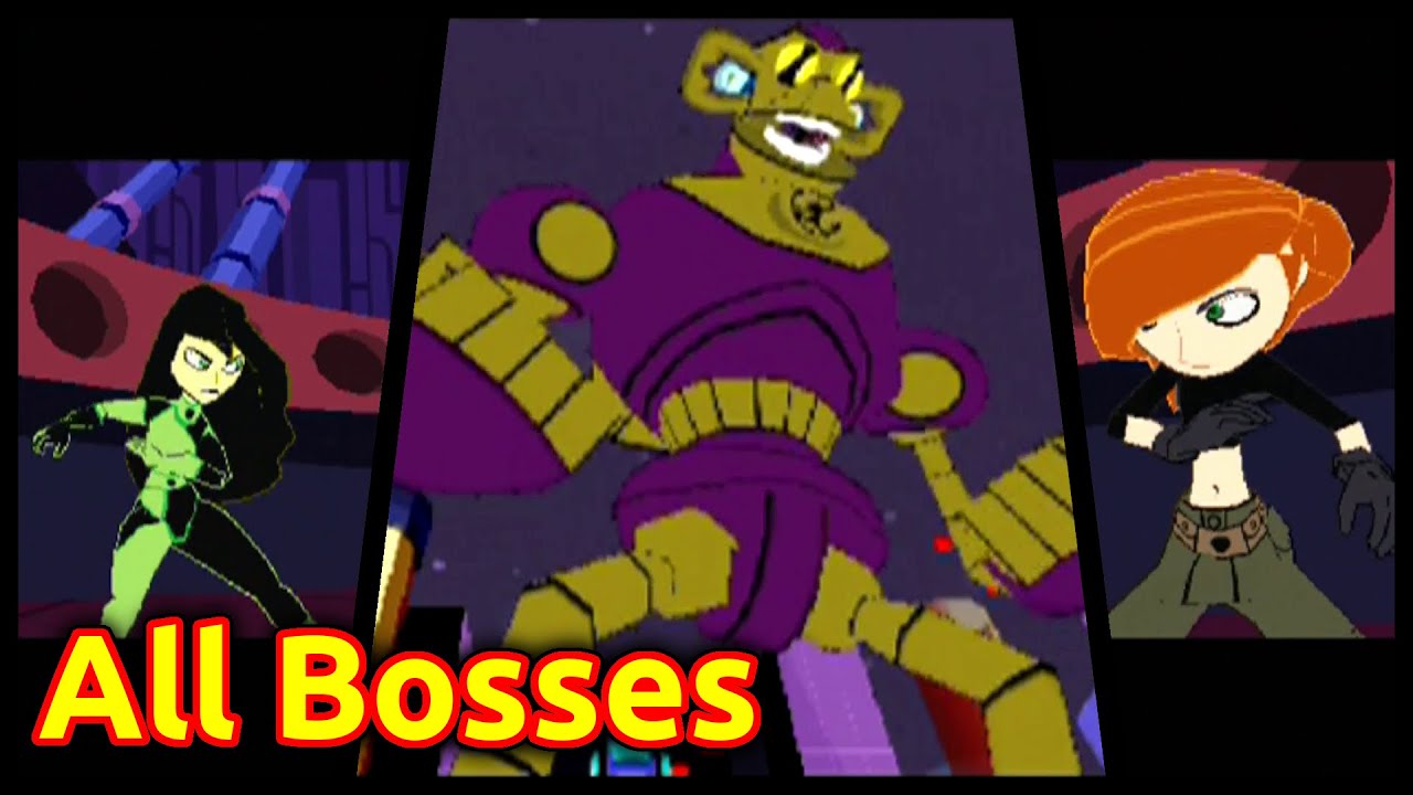Kim Possible: What's the Switch? - All Bosses (PS2)