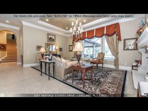 1957 Heritage Estates Drive, Lakeland, FL home video tour