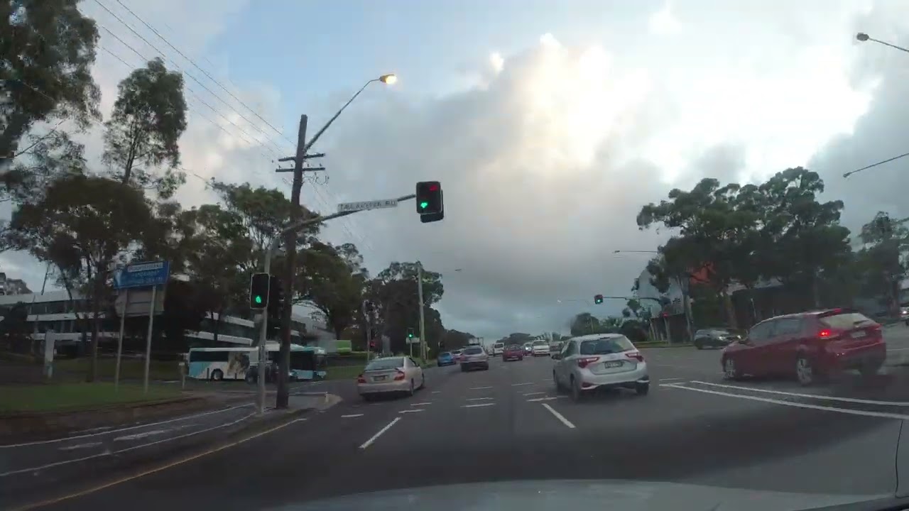 North Ryde - Pymble | Realtime Driving | Sydney | July 2022