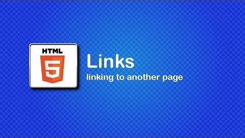 HTML5 and CSS3 Beginner Tutorial 7 - Linking to different pages on our website