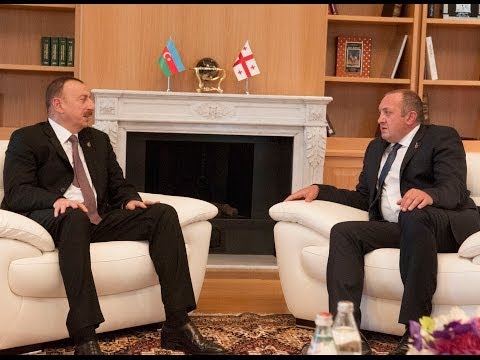 პრეზიდენტი აზერბაიჯანელ კოლეგას შეხვდა