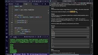 [Python] CODEFORCES Coding Challenges 26/07/20
