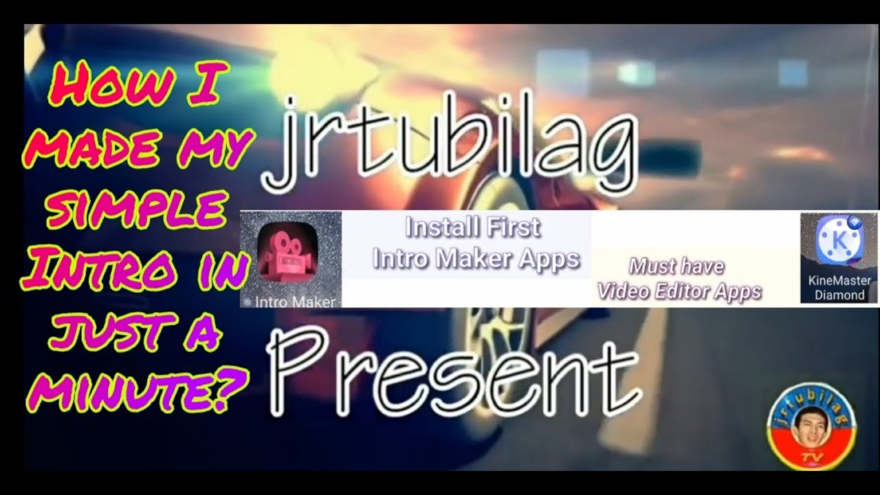 How to make simple introduction | DIY Intro Maker - YouTube