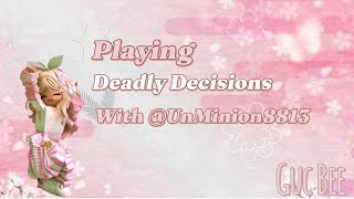 Playing Deadly Decisions *gone wrong* ❤️🐝🐑