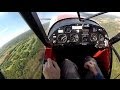 Flying a Tail Dragger - Tip #8 - Grass Strip Approach and Landing - POV flying