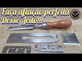 &quot;INCRÍVEL IDEIA&quot; Como fazer gabarito de afiação, Para cortes reto e perfeito em sua  ferramenta!!!