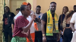 Sarkodie calls for rap battle at Aburi Girls SHS as Female rapper impresses him to climax SRC week