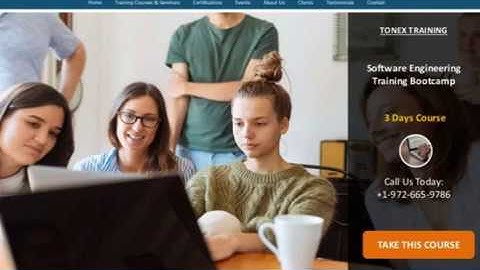 Software Engineering Training Bootcamp 2019 - Tonex.Com