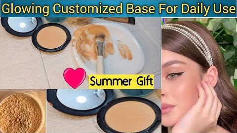 Customized Glowing Base For Daily Use ||Customize Base For Summer
