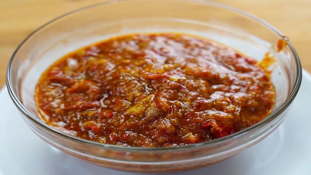 Cara membuat SAMBAL TERASI yang enak dan sedap – Tutorial