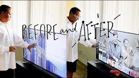 How To Fix A Cracked Tv Screen Without Replacing It!