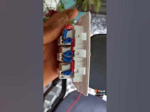 como montar tomada de três sessões. como instalar tomada de três ...