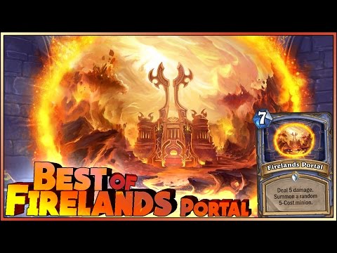 Hearthstone - Best of Firelands Portal - Funny and lucky Rng Moments