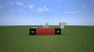 Minecraft Race Car Bed Tutorial #Shorts #Minecraft