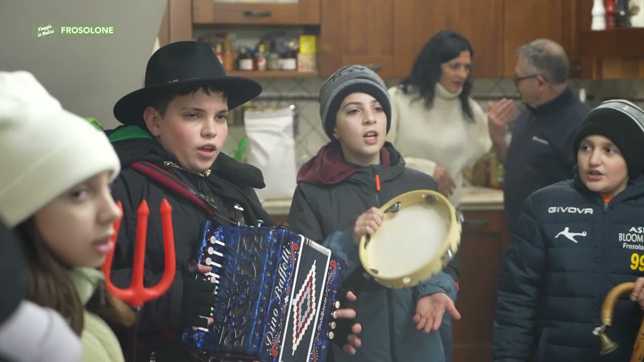 Frosolone, Acquevive di Frosolone, i tradizionali festeggiamenti per Sant'Antonio Abate, 01