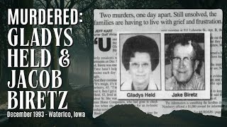 MURDERED: Gladys Held & Jacob Biretz, December 1993, Waterloo, Iowa