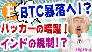 ビットコイン大暴落に注意!? 北朝鮮ハッカー暗躍とインドの仮想通貨規制【リップルはパーフェクトオーダーで狙い目】