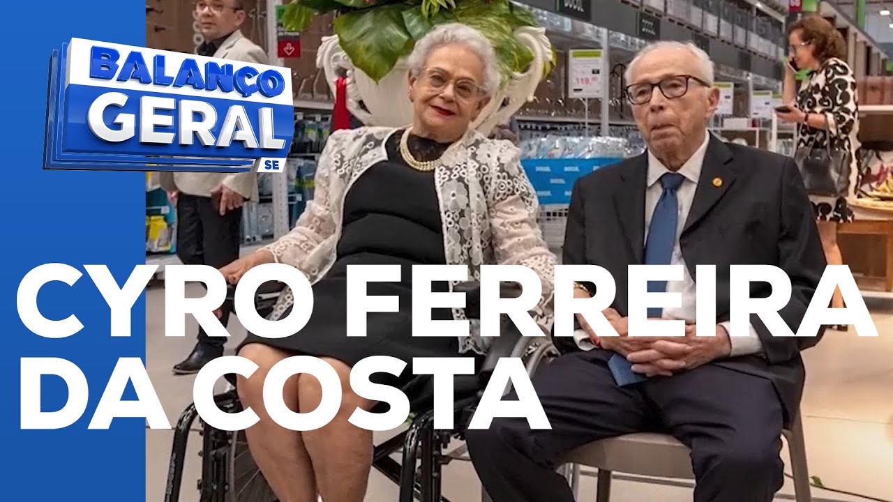 Empresário Cyro Ferreira da Costa morre aos 92 anos - Balanço Geral Sergipe