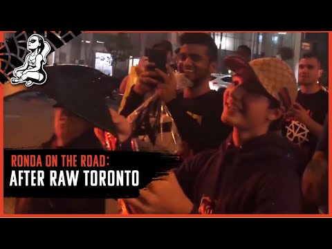 Ronda on the Road |  After RAW Toronto