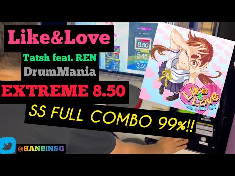 GITADORA【ギタドラ】 Like&Love (DrumMania Extreme) SS FULL COMBO!!