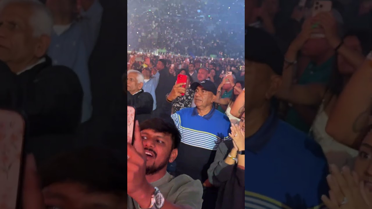 Arijit Singh performs at Tottenham Stadium London - 1st Indian artist ever to headline a UK stadium